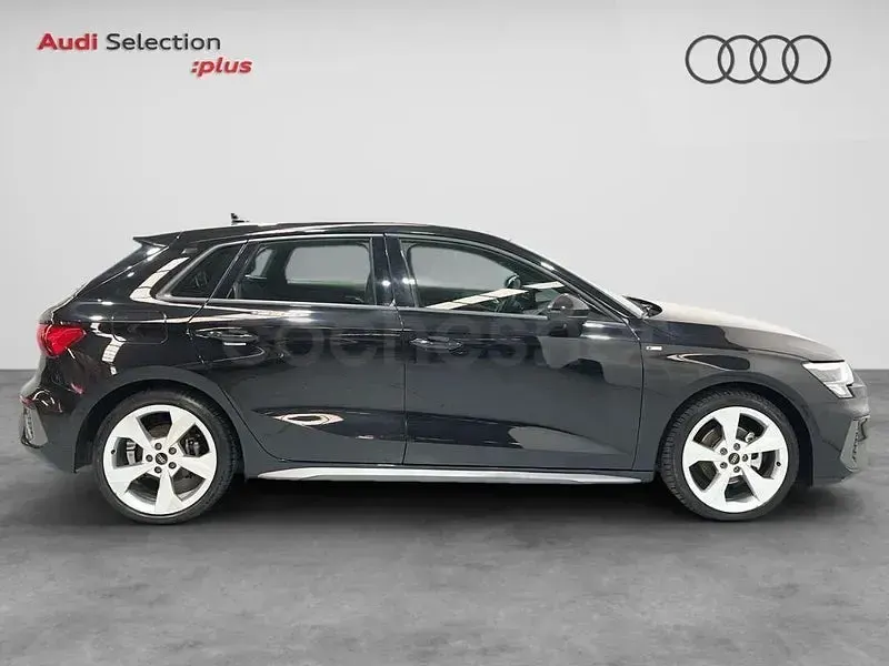 Usado Audi A3 S-Line 150 CV (110 kW) 2024 Negro Berlina