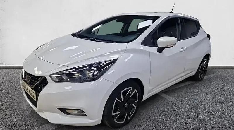 Solid white (sólido) Usado 2022 Nissan Micra Acenta | 15.500 € (Caro) - Imagen 1/4