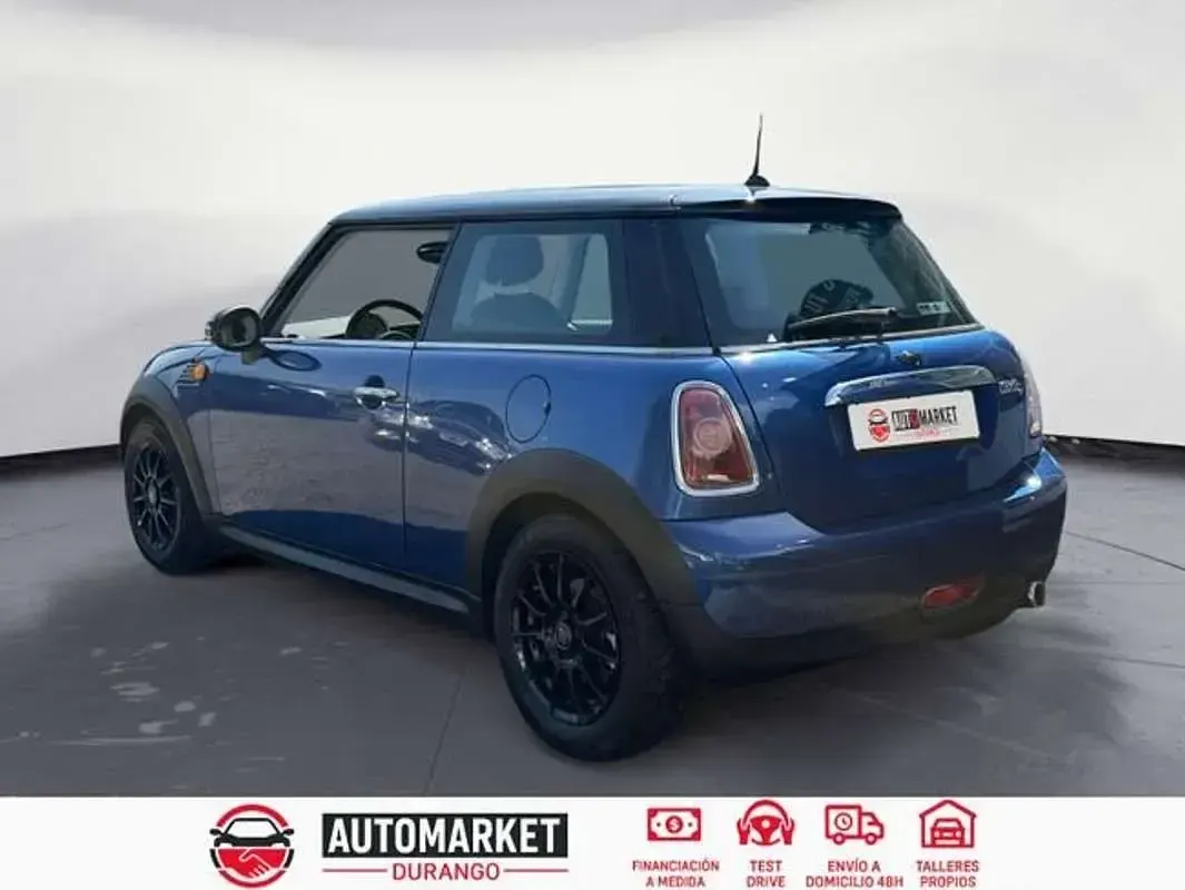Usado Mini Cooper D 107 CV (78 kW) 2009 Azul Utilitario