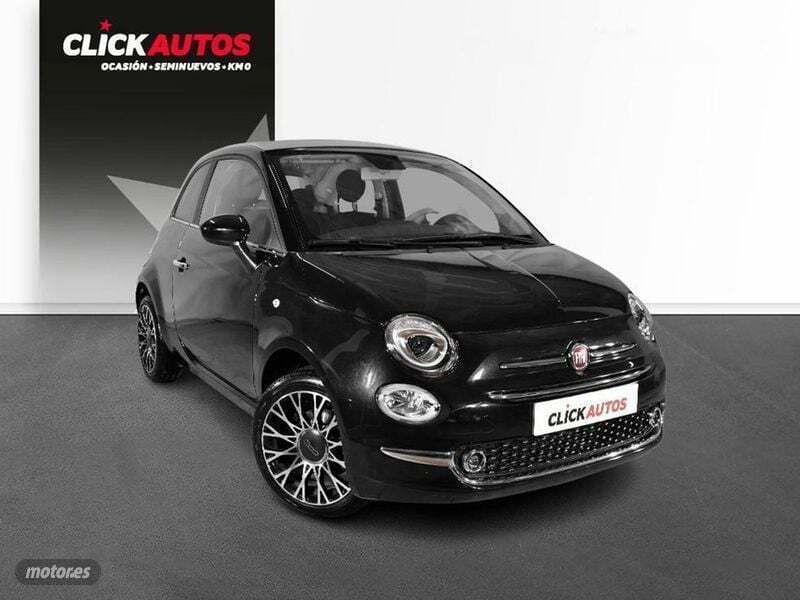 Usado Fiat 500 70 CV (51 kW) 2023 Negro Descapotable