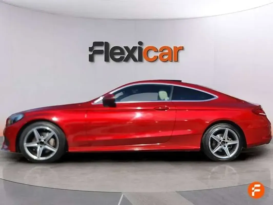 Usado Mercedes C220 170 CV (125 kW) 2017 Rojo Coupe
