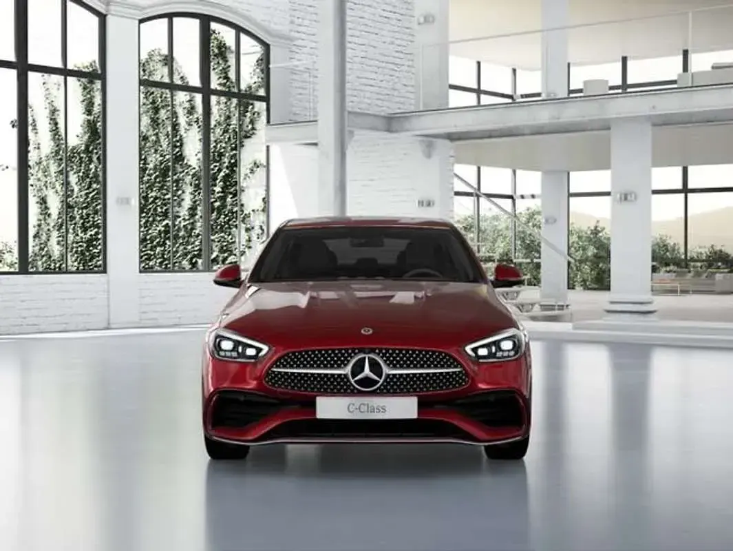 Usado Mercedes C220 199 CV (146 kW) 2022 Rojo Berlina