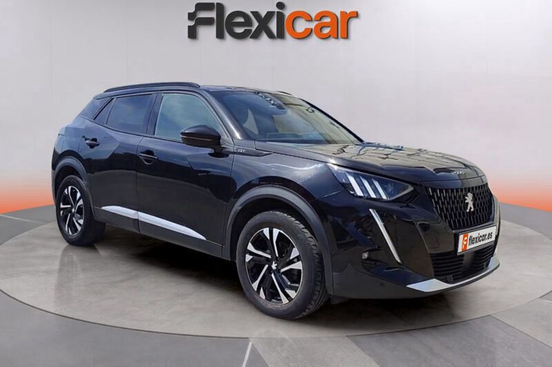 Negro Usado 2021 Peugeot 2008 GT SUV | 16.390 € (Precio justo) - Imagen 1/4