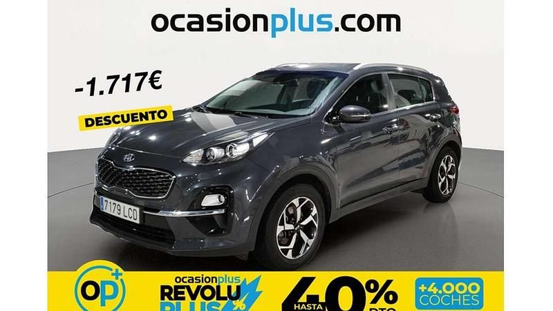Usado Kia Sportage 136 CV (100 kW) 2019 Gris SUV