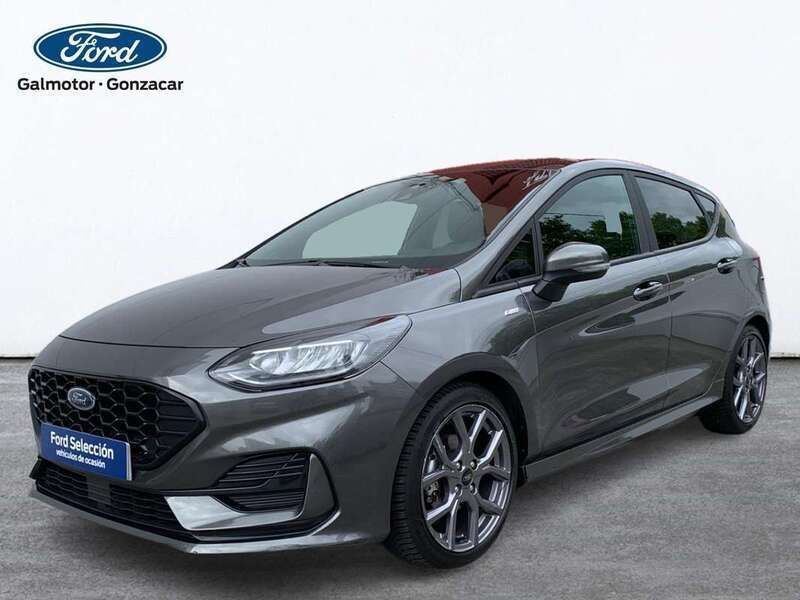 Gris Usado 2023 Ford Fiesta ST-Line X Utilitario | 18.500 € (Caro) - Imagen 1/4