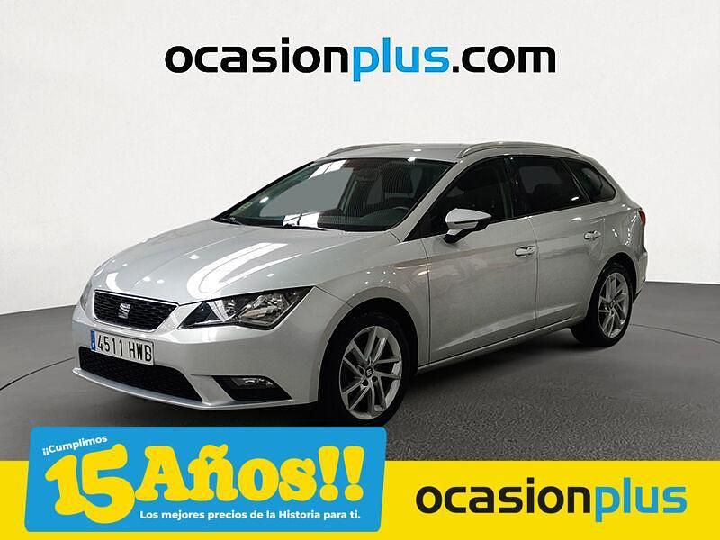 Gris / plata Usado 2014 Seat Leon Style Familiar | 11.300 € (Buen precio) - Imagen 1/4