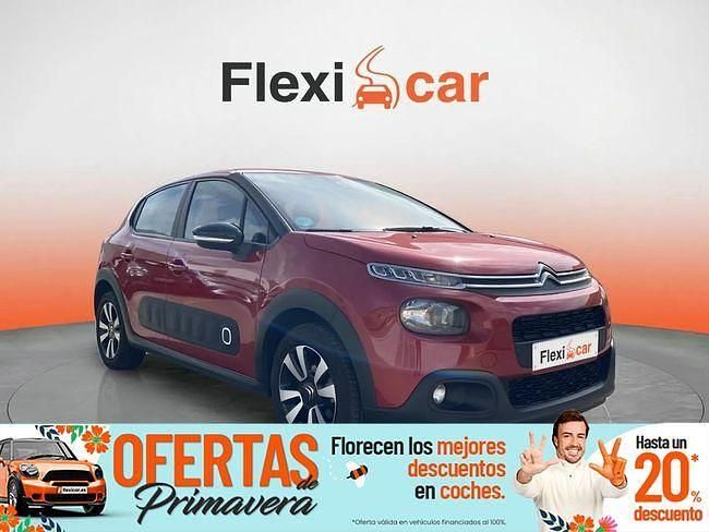 Usado Citroën C3 Feel 82 CV (60 kW) 2018 Rojo Utilitario