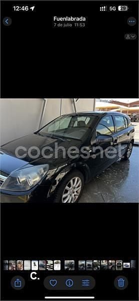 Negro Usado 2006 Opel Astra Enjoy Berlina | 3000 € (Precio justo) - Imagen 1/4