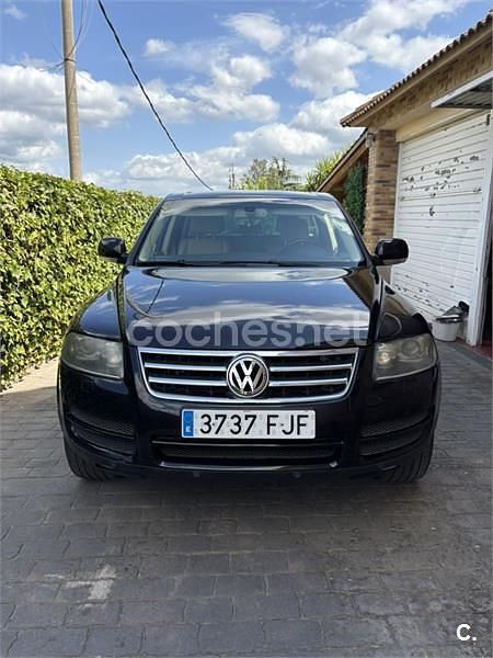 Negro Usado 2006 VW Touareg SUV | 8000 € (Precio justo) - Imagen 1/4