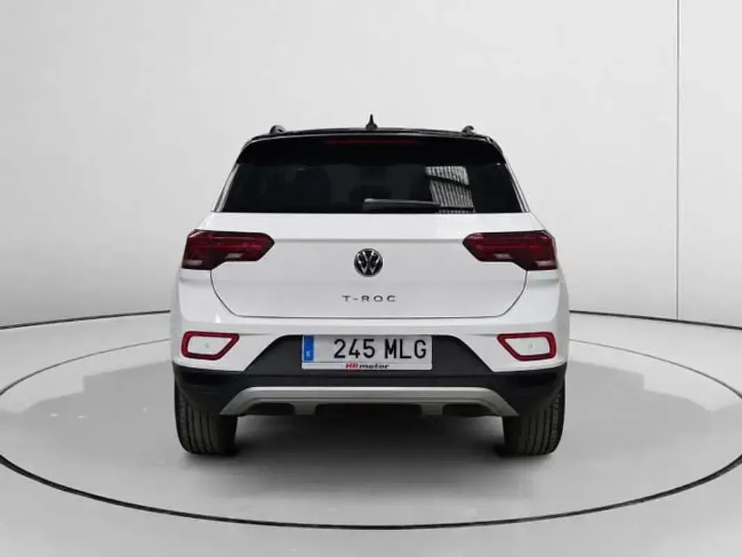 Usado VW T-Roc 110 CV (80 kW) 2023 Blanco SUV