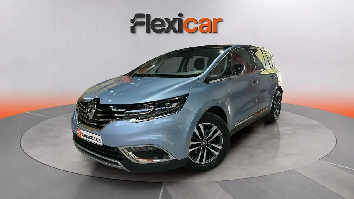 Usado Renault Espace Zen 225 CV (165 kW) 2017 Azul Monovolumen
