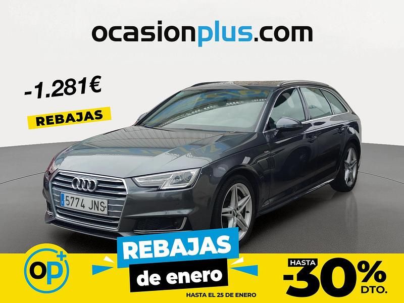 Gris Usado 2016 Audi A4 Sport Familiar | 17.300 € (Precio justo) - Imagen 1/4