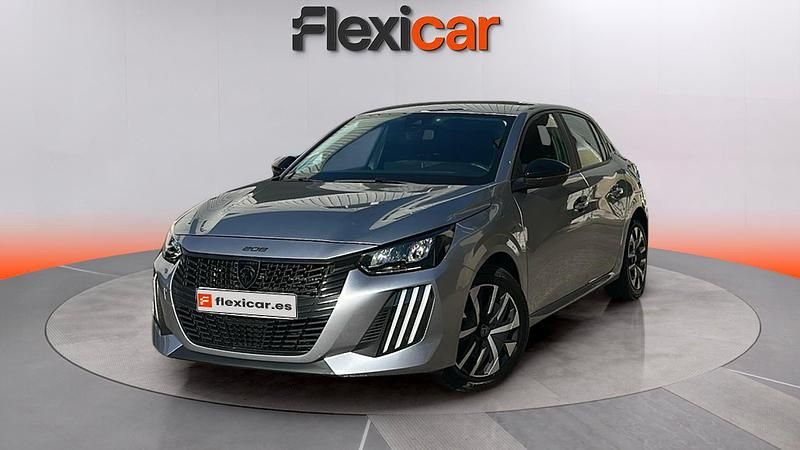 Usado Peugeot 208 Allure 102 CV (75 kW) 2024 Gris Utilitario