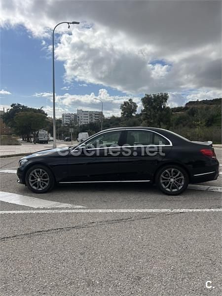 Usado Mercedes C220 170 CV (125 kW) 2014 Negro Berlina