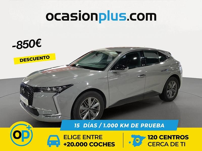 Usado DS Automobiles DS4 Bastille 130 CV (95 kW) 2023 Gris / plata Berlina