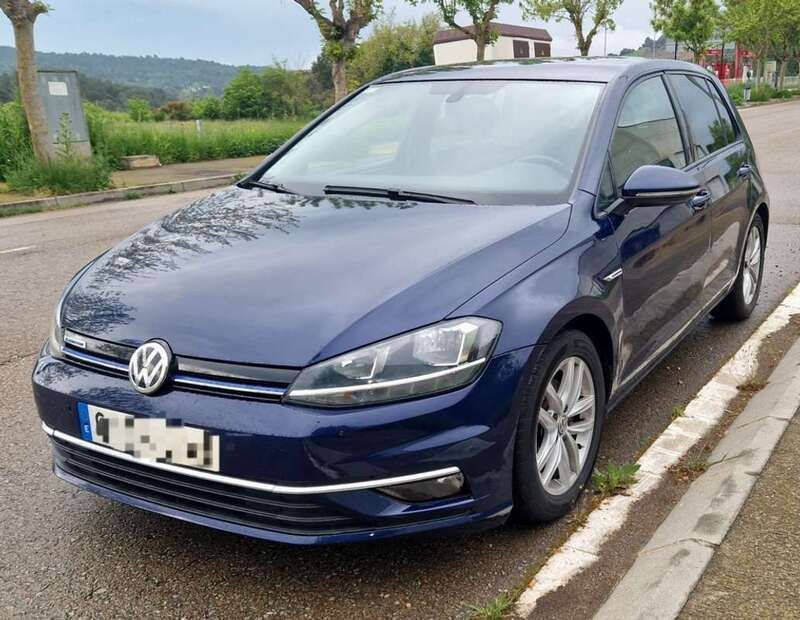 Azul Usado 2019 VW Golf VII Sportline Utilitario | 15.000 € (Precio justo) - Imagen 1/4