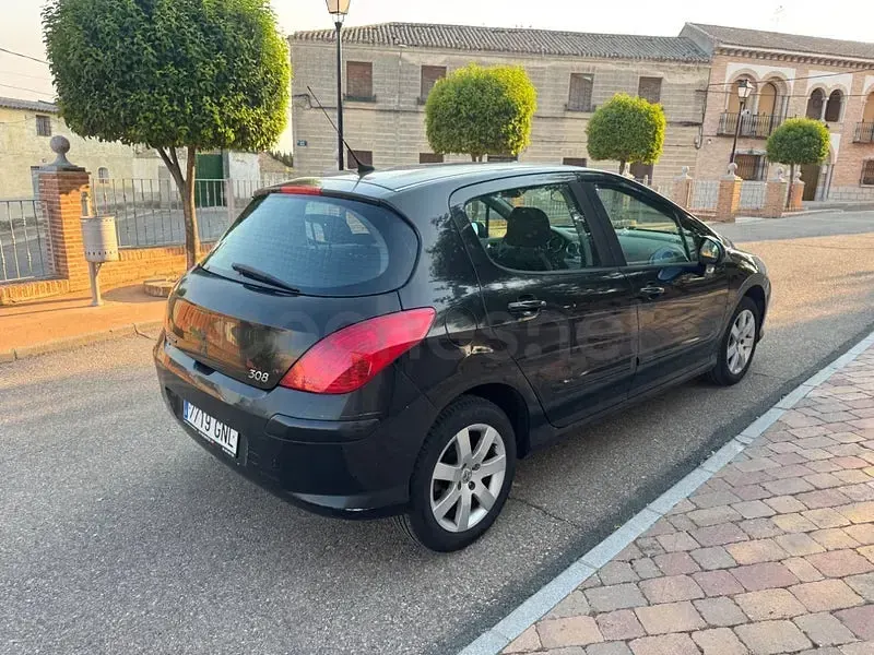 Usado Peugeot 308 Sport 110 CV (80 kW) 2009 Negro Berlina