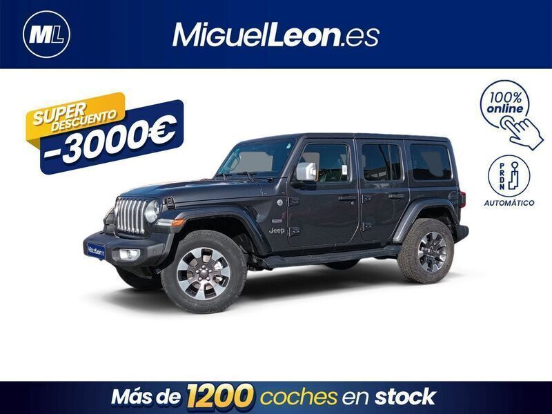 Gris Usado 2019 Jeep Wrangler Rubicon SUV | 43.985 € - Imagen 1/3
