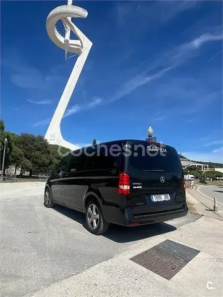Usado Mercedes V220 Exclusive 163 CV (119 kW) 2016 Negro Monovolumen