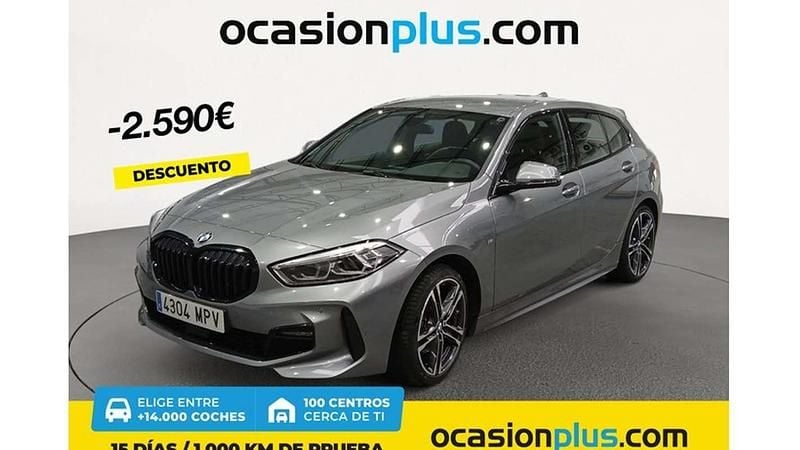 Gris Usado 2024 BMW 118 Utilitario | 25.910 € (Precio justo) - Imagen 1/4