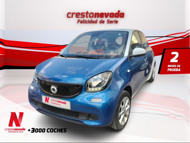 Azul Usado 2017 Smart ForFour Passion | 9327 € (Precio justo) - Imagen 1/4