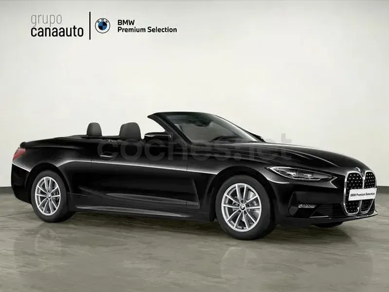 Usado BMW 420 184 CV (135 kW) 2022 Negro Descapotable