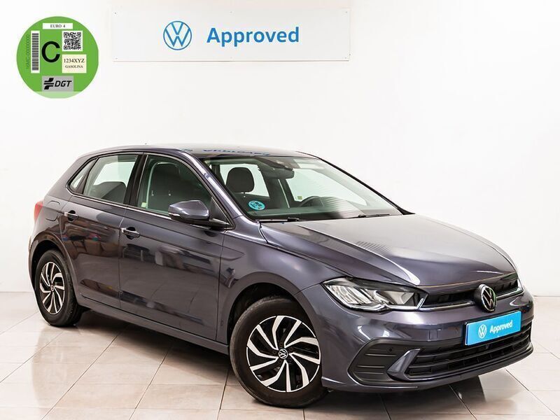Gris Usado 2024 VW Polo Life Berlina | 20.990 € (Precio justo) - Imagen 1/4