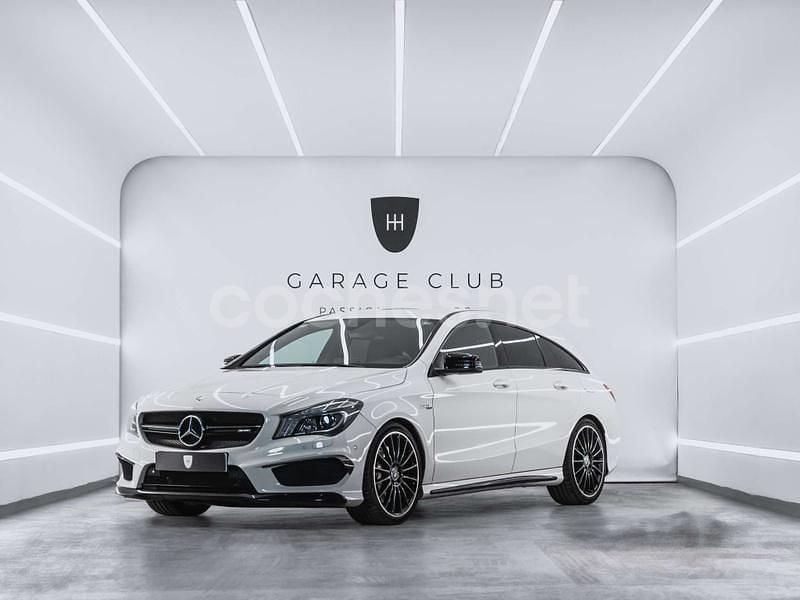 Blanco Usado 2015 Mercedes CLA45 AMG Shooting Brake AMG Familiar | 25.999 € (Precio justo) - Imagen 1/4