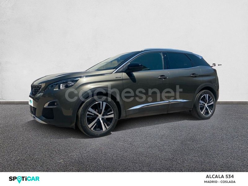 Gris Usado 2020 Peugeot 3008 GT-line SUV | 18.900 € (Un poco caro) - Imagen 1/4
