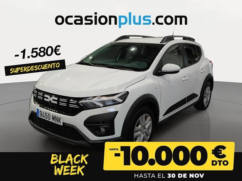 Blanco Usado 2024 Dacia Sandero Expression Berlina | 17.890 € (Precio justo) - Imagen 1/4