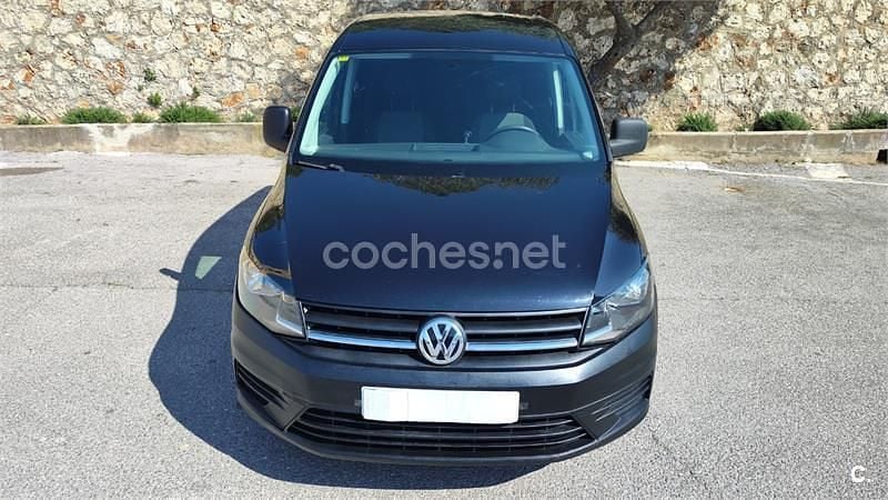 Usado VW Caddy Pro 75 CV (55 kW) 2016 Negro Monovolumen