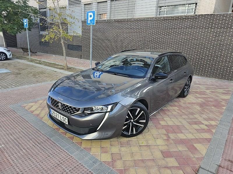 Usado Peugeot 508 SW GT 131 CV (96 kW) 2021 Gris Familiar