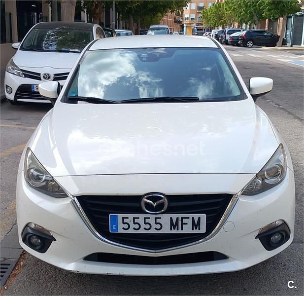 Blanco Usado 2014 Mazda 3 Style Berlina | 8000 € (Precio justo) - Imagen 1/4