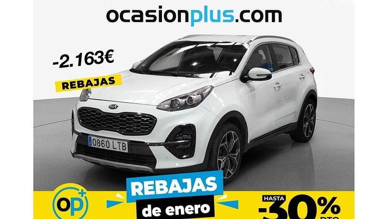 Blanco Usado 2021 Kia Sportage GT-Line SUV | 20.728 € (Super precio) - Imagen 1/4