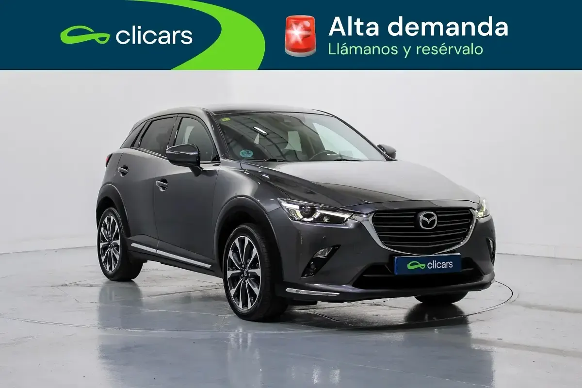 Usado Mazda CX-3 115 CV (84 kW) 2018 Gris SUV