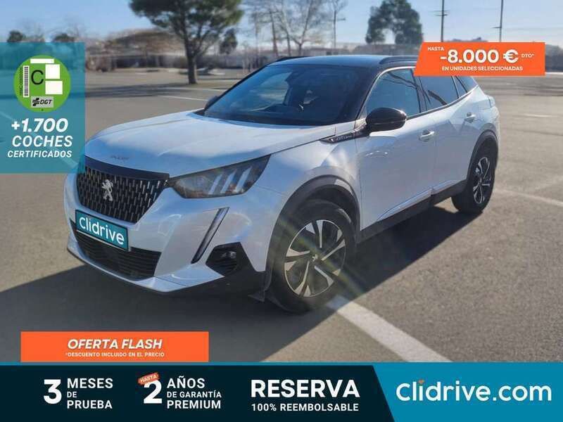 Blanco Usado 2020 Peugeot 2008 GT-line SUV | 14.190 € (Super precio) - Imagen 1/3