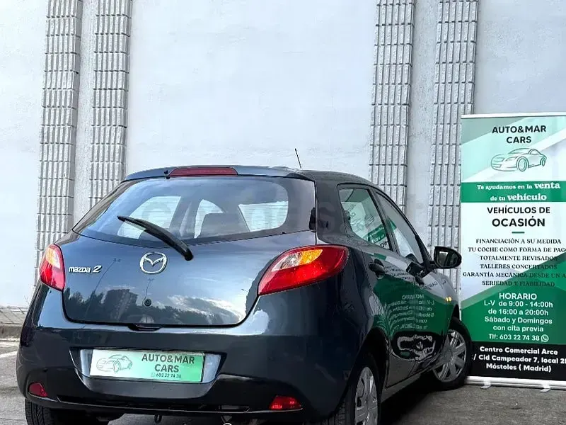 Brugt Mazda 2 Active 75 HK (55 kW) 2008 Grå Hatchback