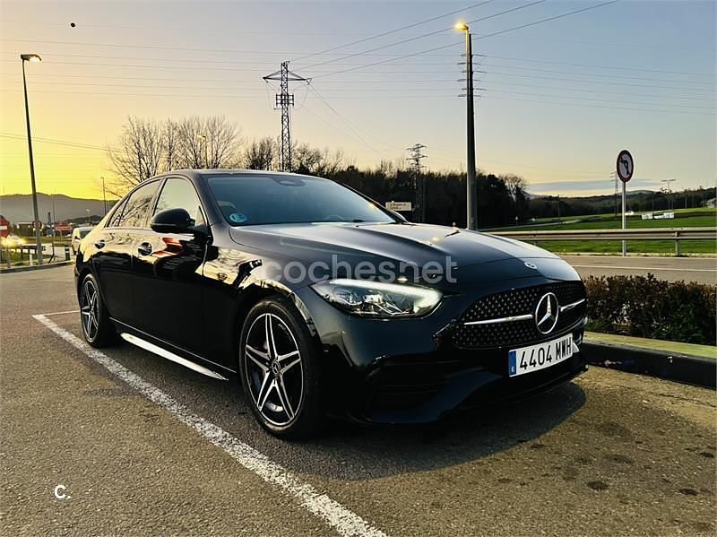 Usado Mercedes C200 163 CV (119 kW) 2024 Negro Berlina