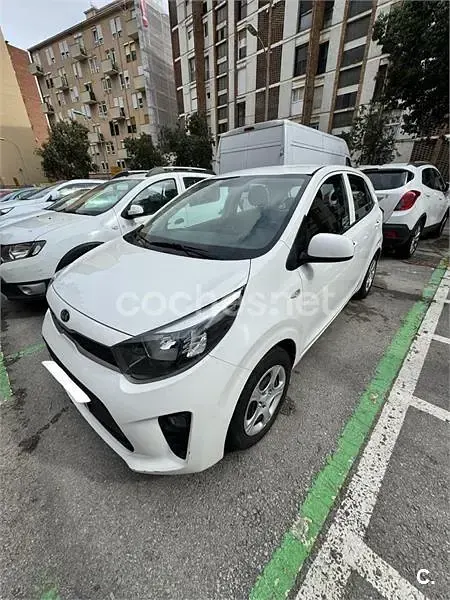 Usado Kia Picanto Plus 67 CV (49 kW) 2018 Blanco Utilitario