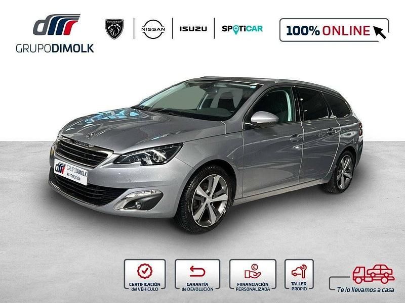 Gris Usado 2017 Peugeot 308 Allure Berlina | 10.200 € (Precio justo) - Imagen 1/4