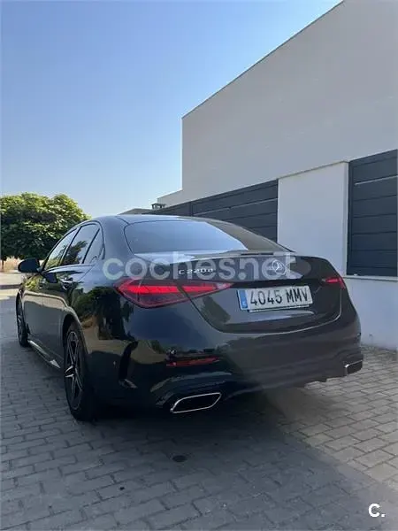Usado Mercedes C220 200 CV (147 kW) 2024 Negro Berlina