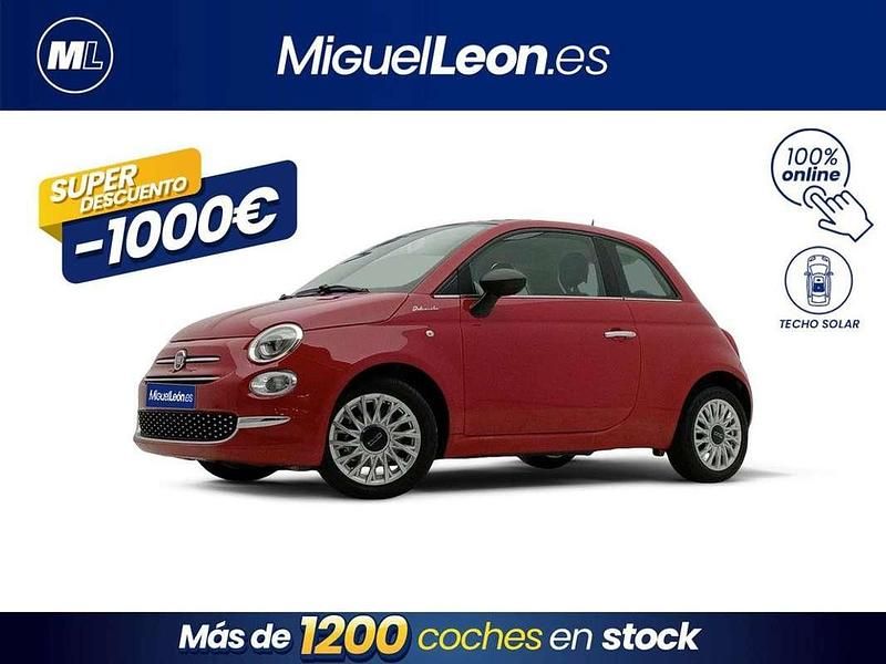 Rojo Usado 2021 Fiat 500 Dolcevita Berlina | 10.985 € (Precio justo) - Imagen 1/3