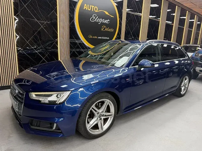 Usado Audi A4 Sport 150 CV (110 kW) 2017 Azul Familiar