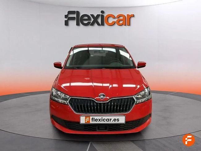 Usado Skoda Fabia Ambition 95 CV (69 kW) 2019 Rojo Utilitario