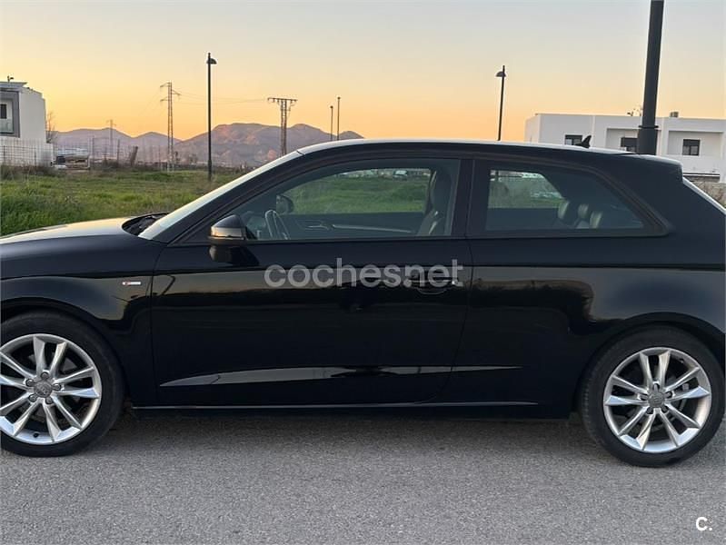 Usado Audi A3 Advanced 110 CV (80 kW) 2015 Negro Berlina