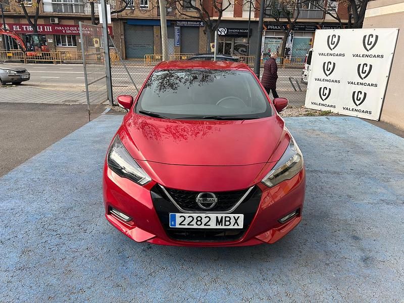 Usado Nissan Micra 92 CV (67 kW) 2022 Rojo Utilitario
