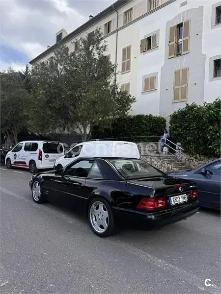 Usado Mercedes SL500 320 CV (235 kW) 1995 Negro Descapotable