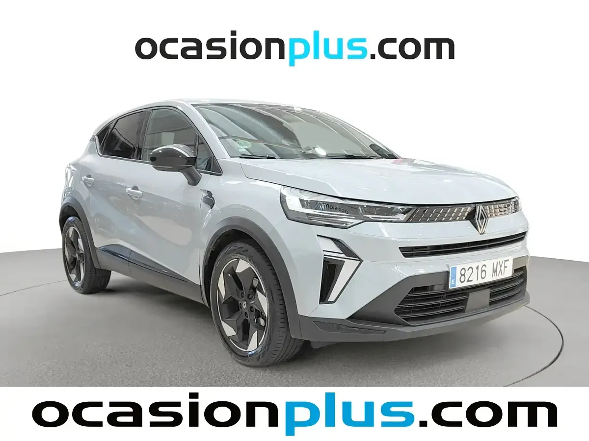 Usado Renault Captur Techno 90 CV (66 kW) 2024 Gris SUV