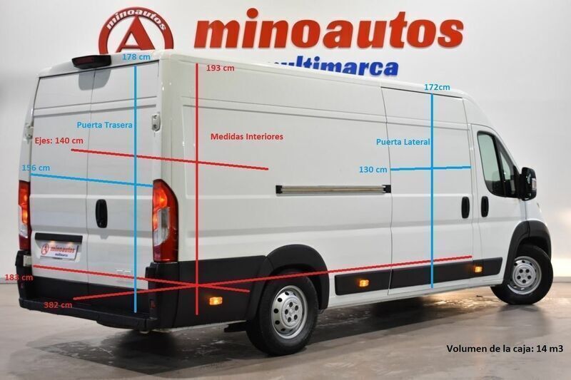 Blanco Usado 2021 Peugeot Boxer S Van | 18.890 € (Precio justo) - Imagen 1/2