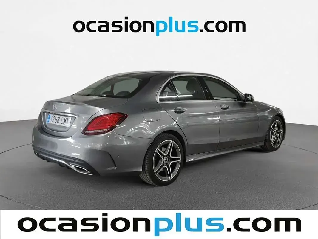 Usado Mercedes C200 AMG 184 CV (135 kW) 2021 Gris Berlina